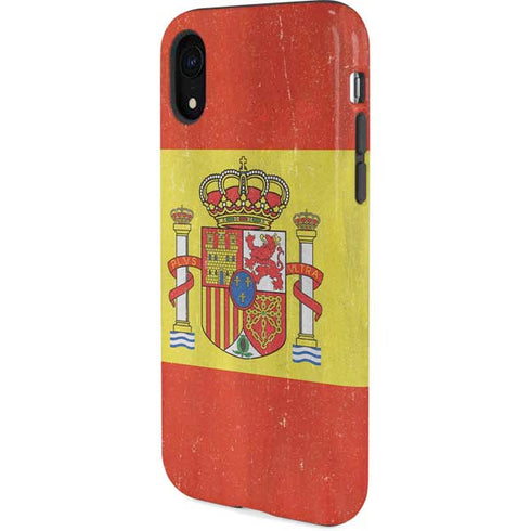 Spain Flag Distressed iPhone XR Pro Case